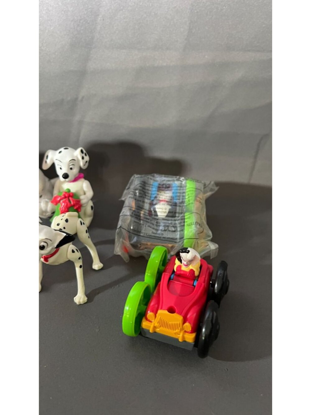 Vintage Dalmatian Dog Figures Lot Playset With Accessories Toys - Picture 4 of 4